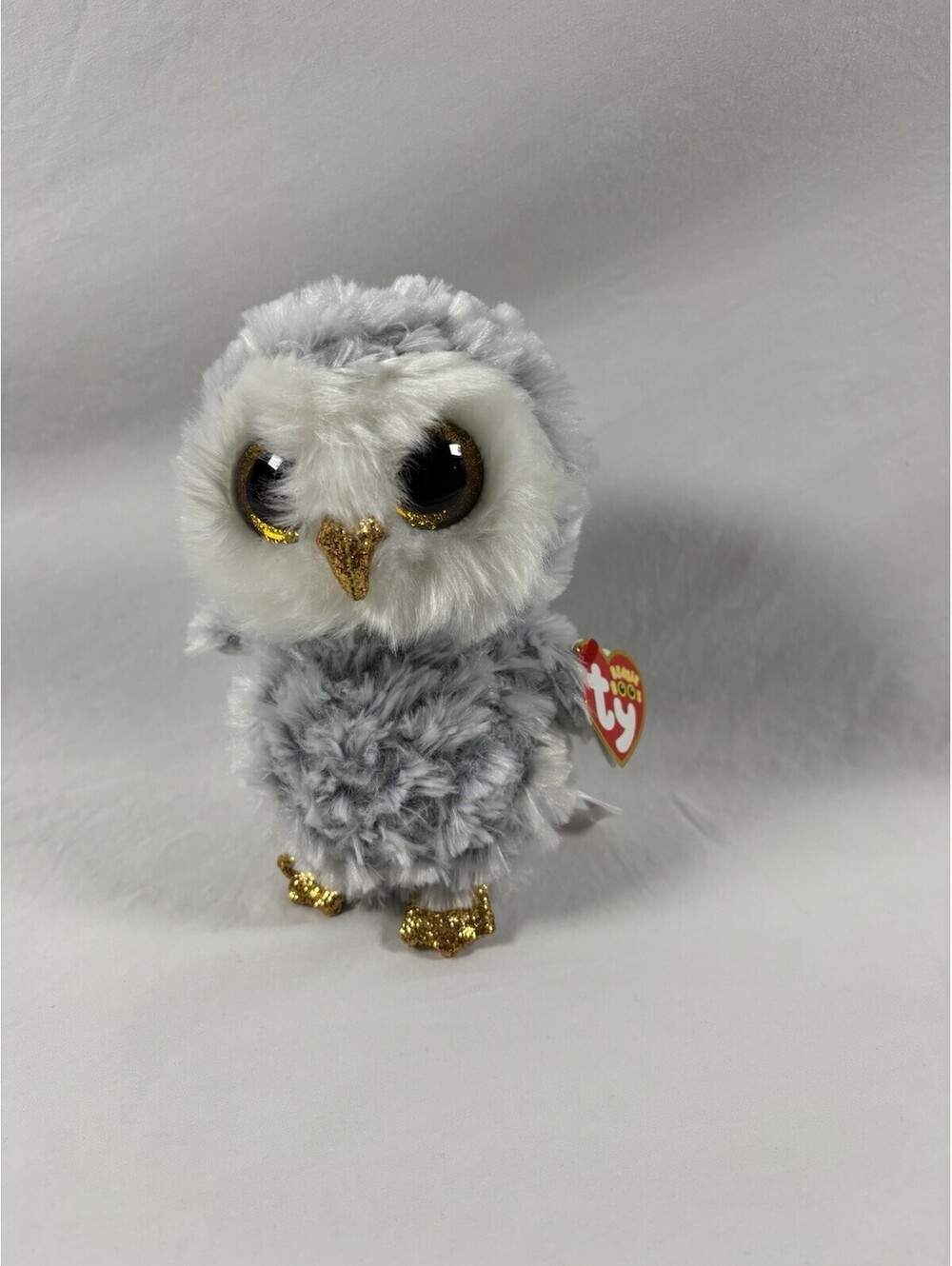 TY Beanie Boos 6" OWLETTE the Owl Plush Stuffed Animal Toy MWMTs Ty Heart Tags